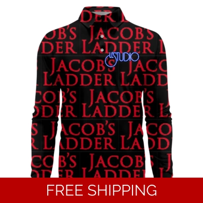 Le Studio Jacob's Ladder Custom 3D Long-Sleeved Polo Shirt